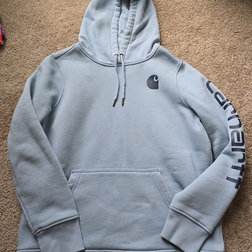 Carhartt Women's Blue Hoodie